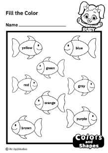 Printable worksheets - a great way to learn & practice - RV AppStudios