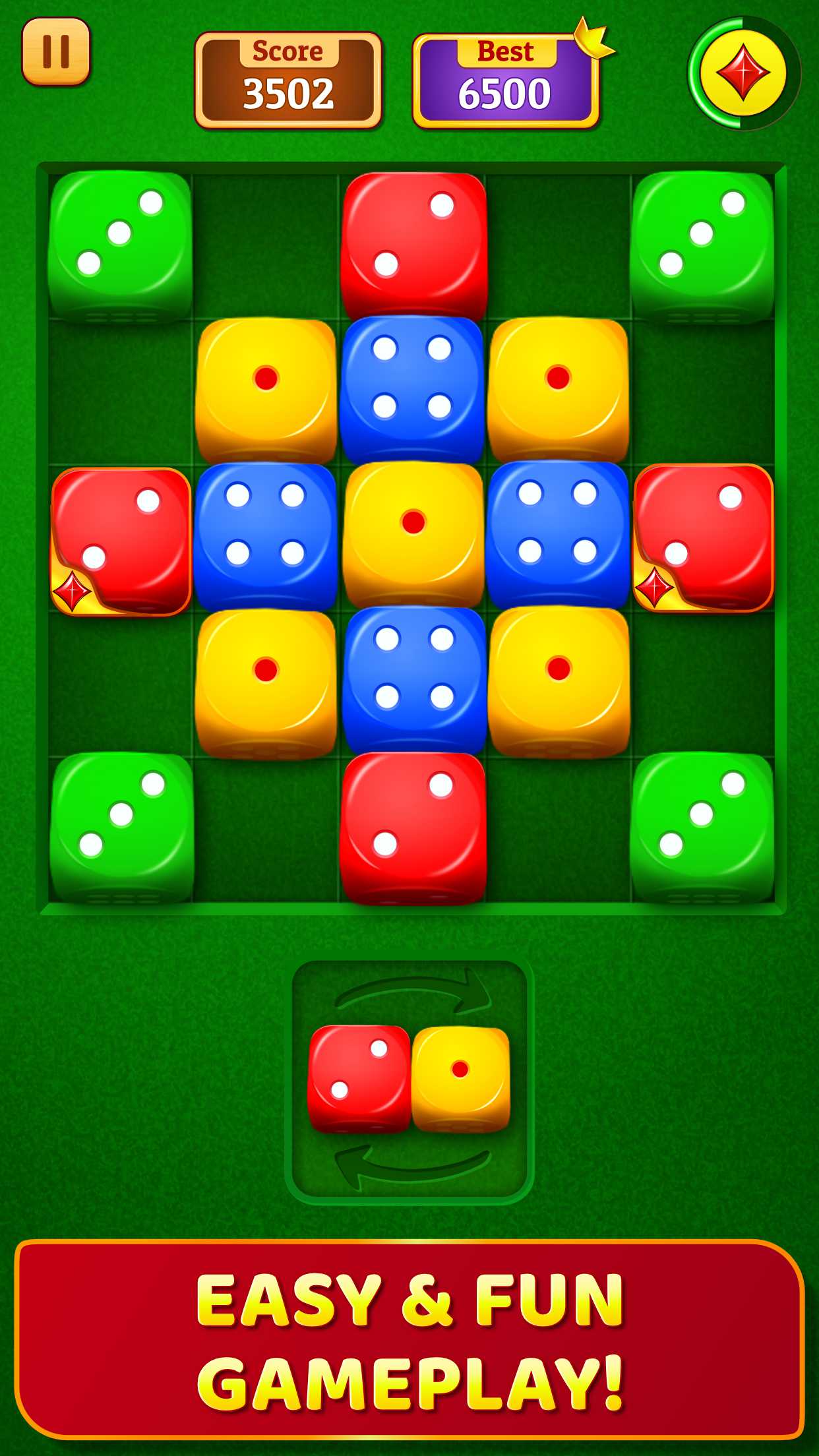 Dice Puzzle - Dice Merge Game Android App