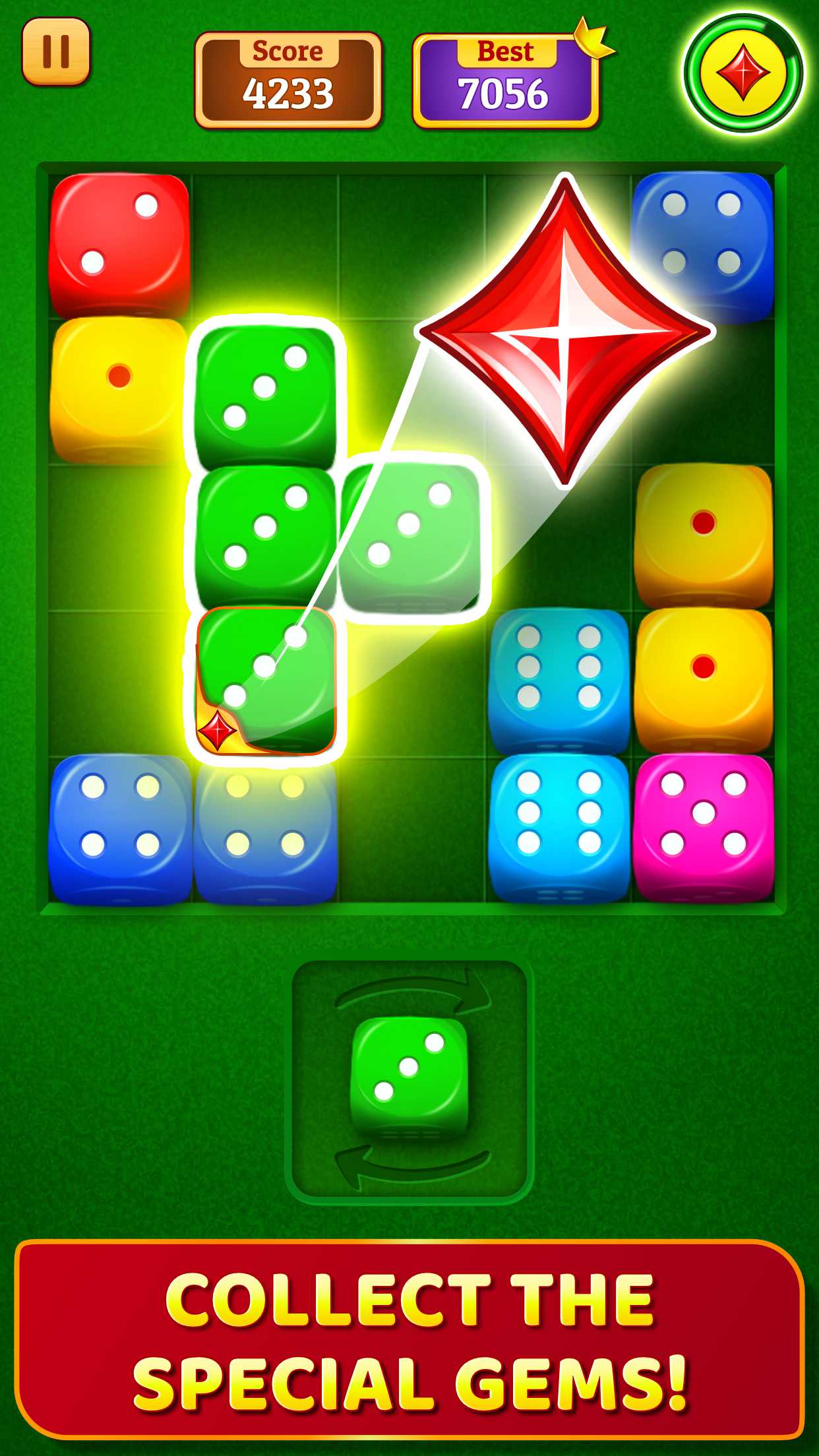 Dice Puzzle - Dice Merge Game Android App