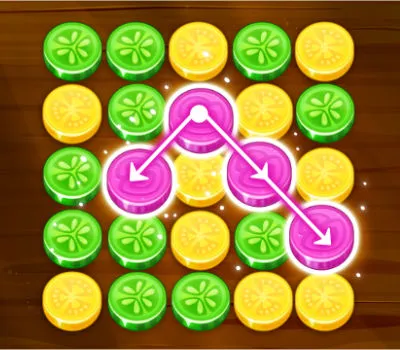 Logic Puzzles! Slice Veggies with Easy to Hard Levels in Logical Puzzle Game!