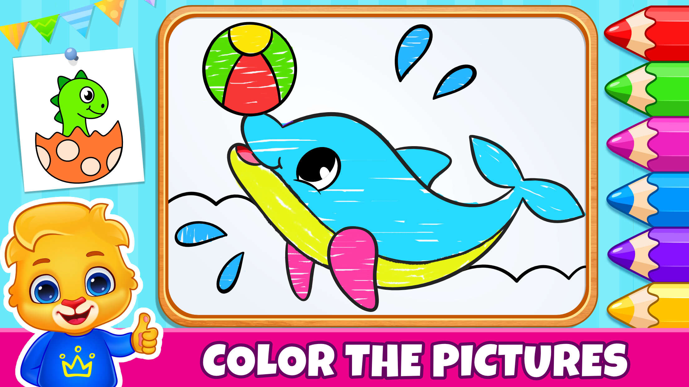 Kids Toddler & Preschool Games Android App - Lucas and Friends