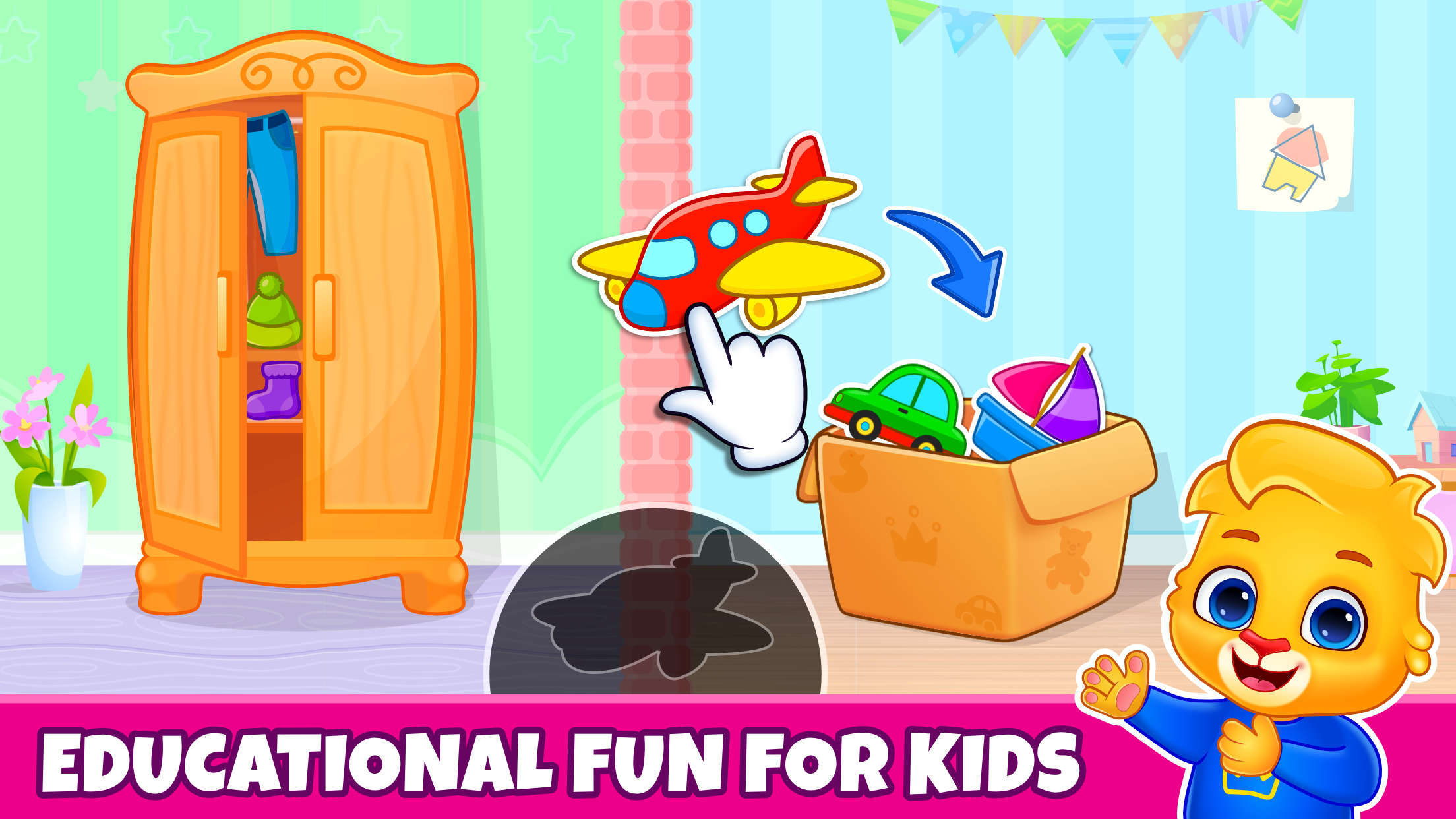 Kids Toddler & Preschool Games Android App - Lucas and Friends