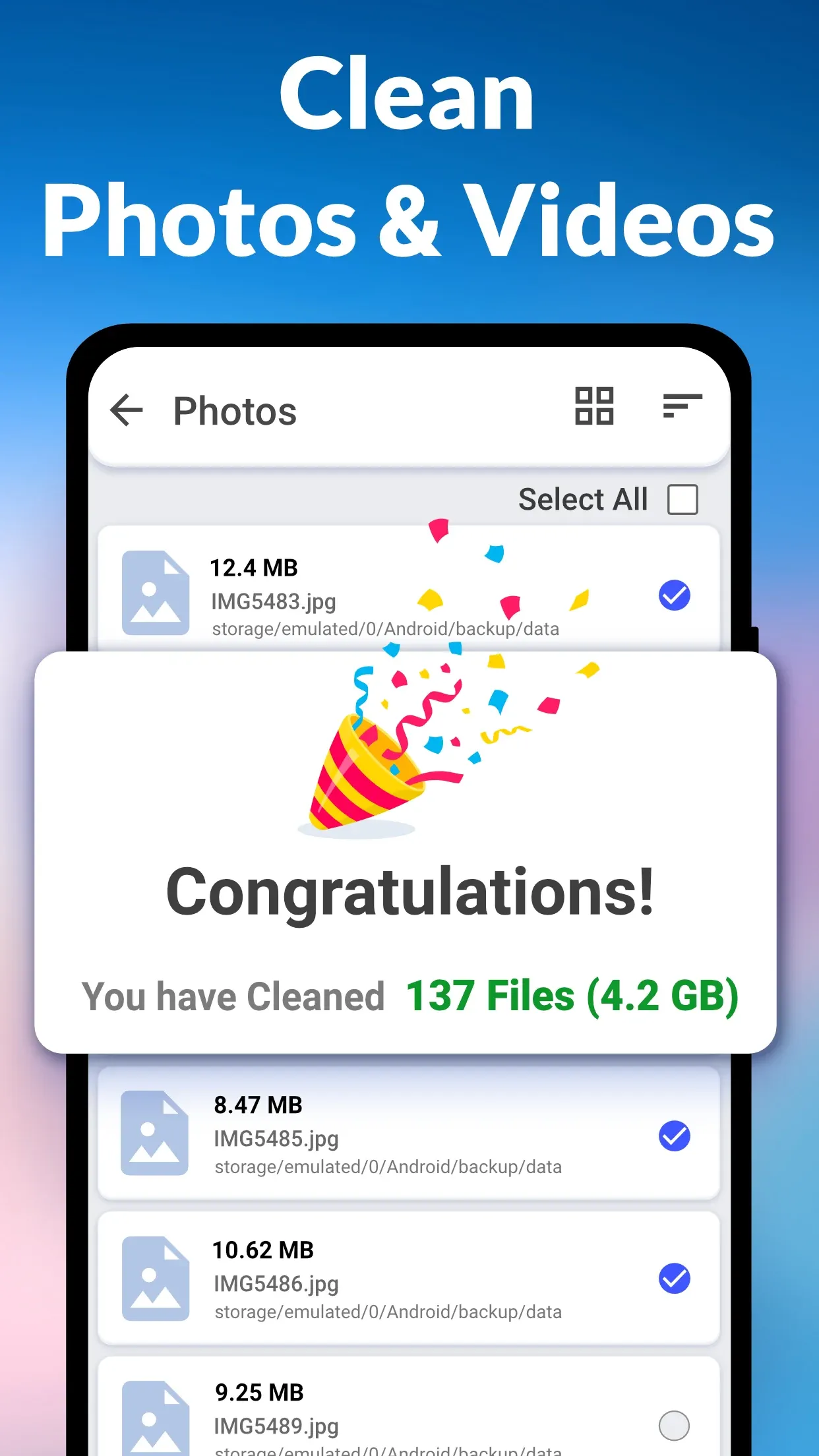 Phone Storage Cleaner: Cleanup Android App