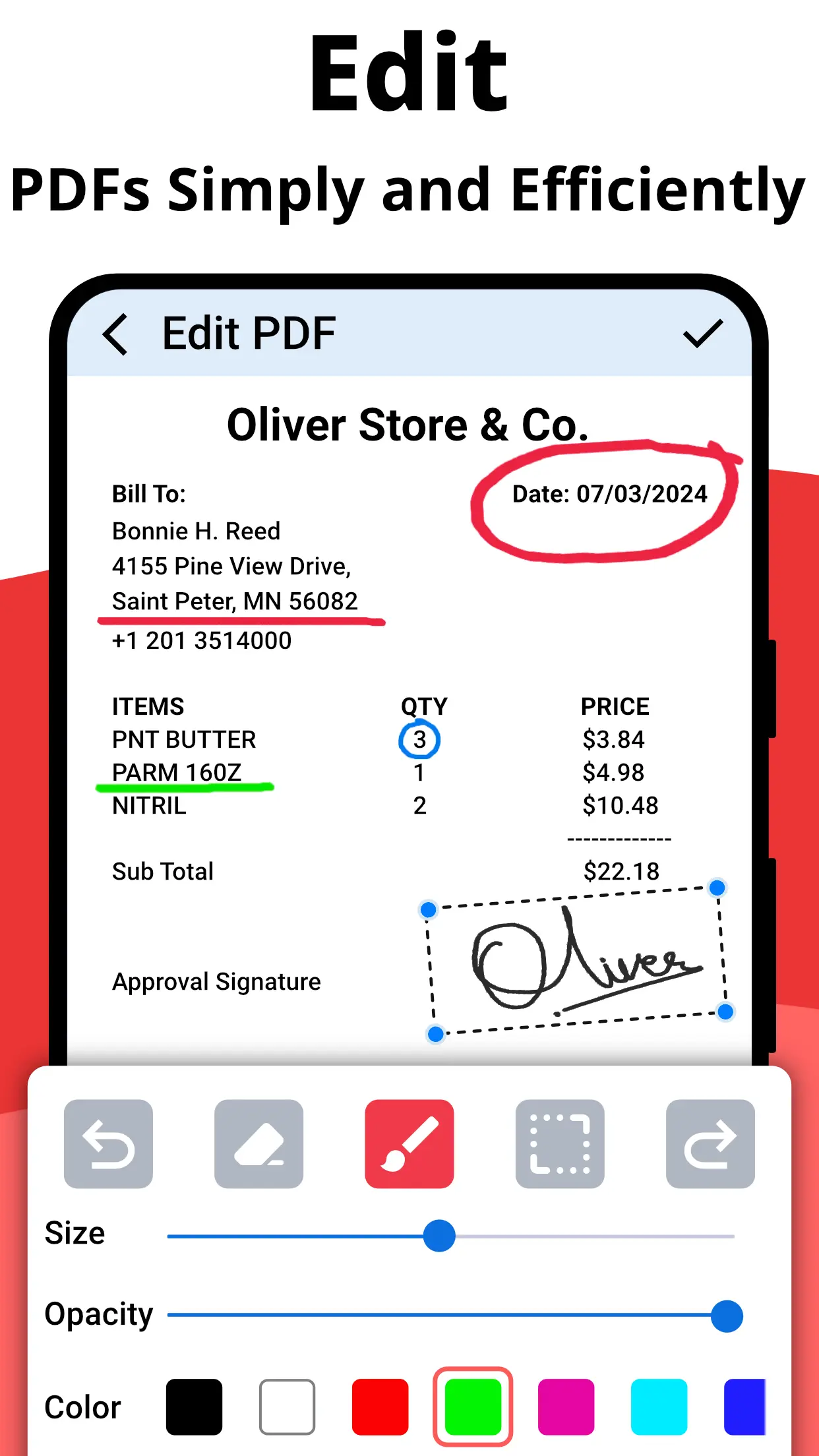 PDF Scanner and PDF Reader Android App
