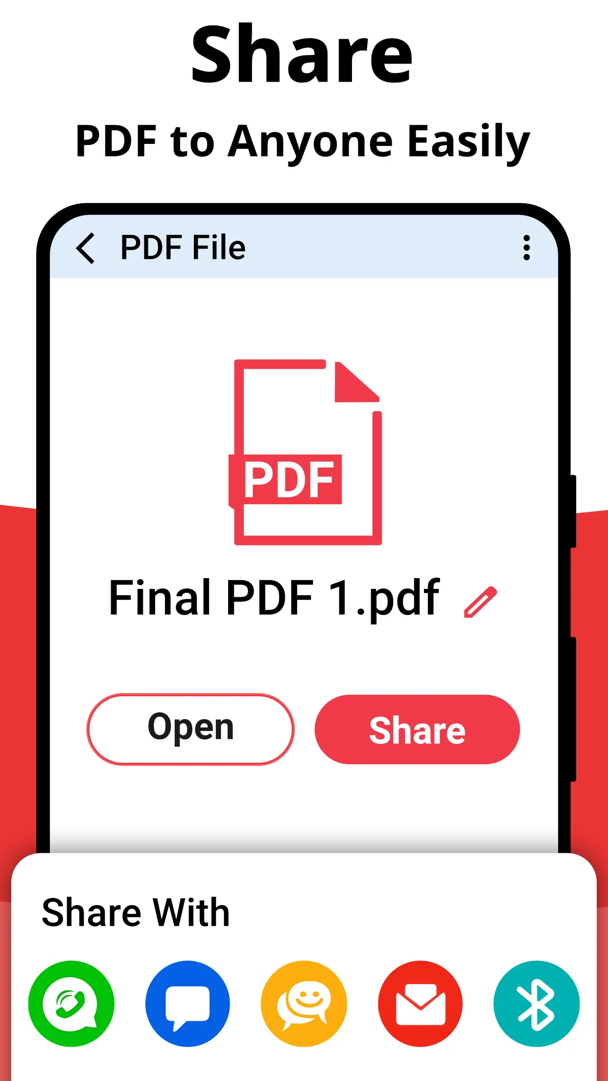 PDF Scanner and PDF Reader Android App