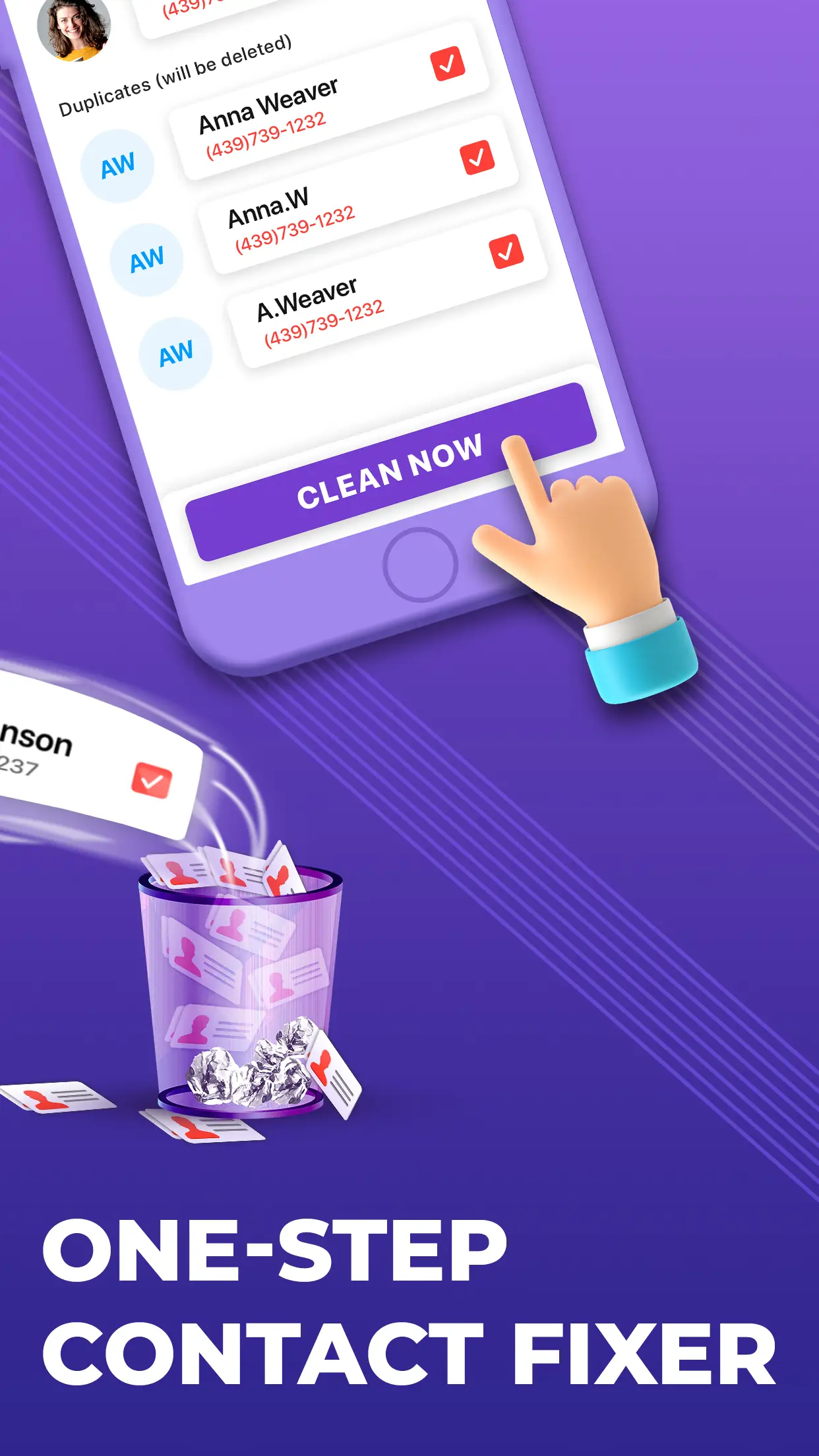 Duplicate Contact Cleaner Ⓞ Android App