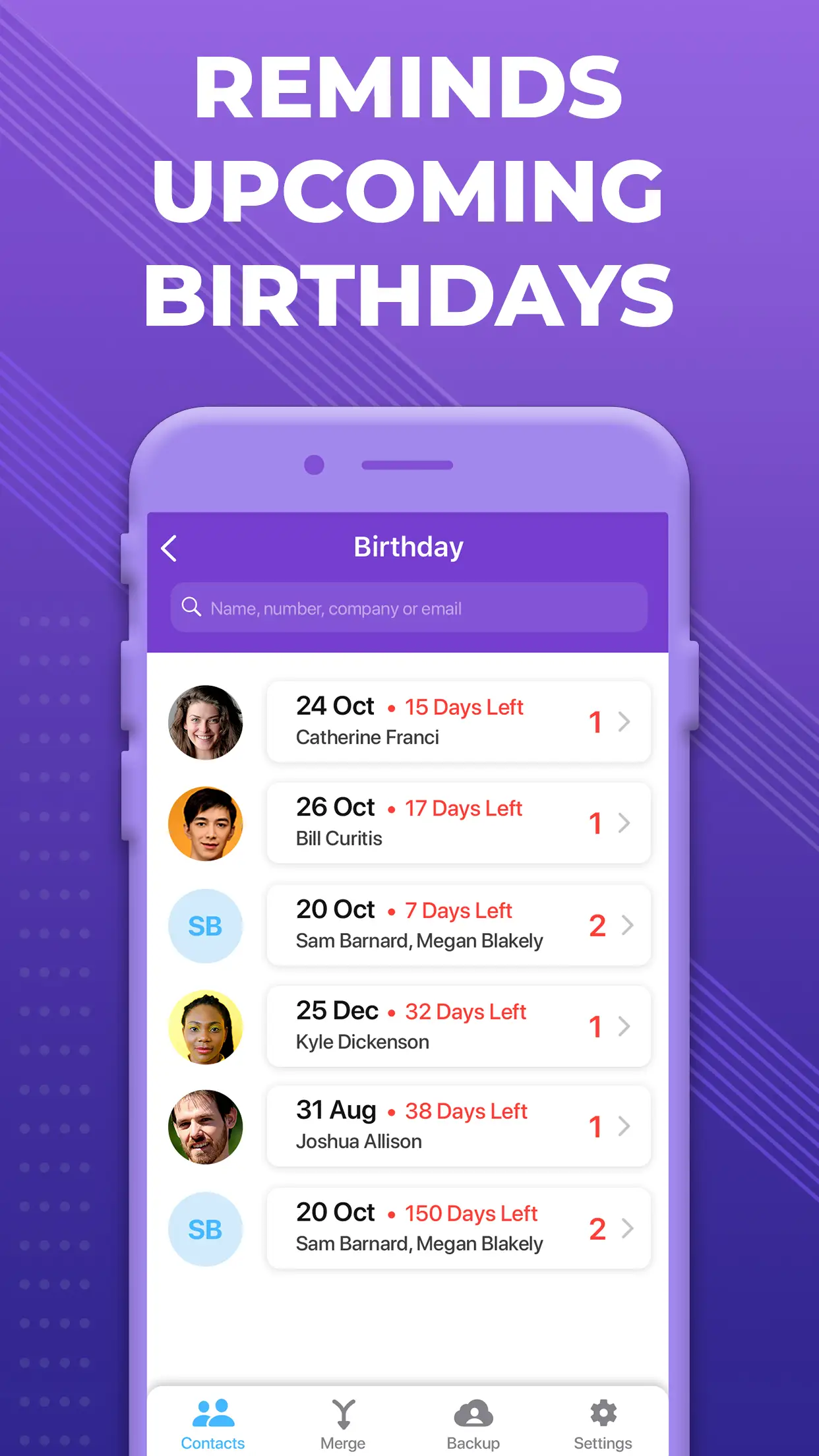 Duplicate Contact Cleaner Ⓞ Android App