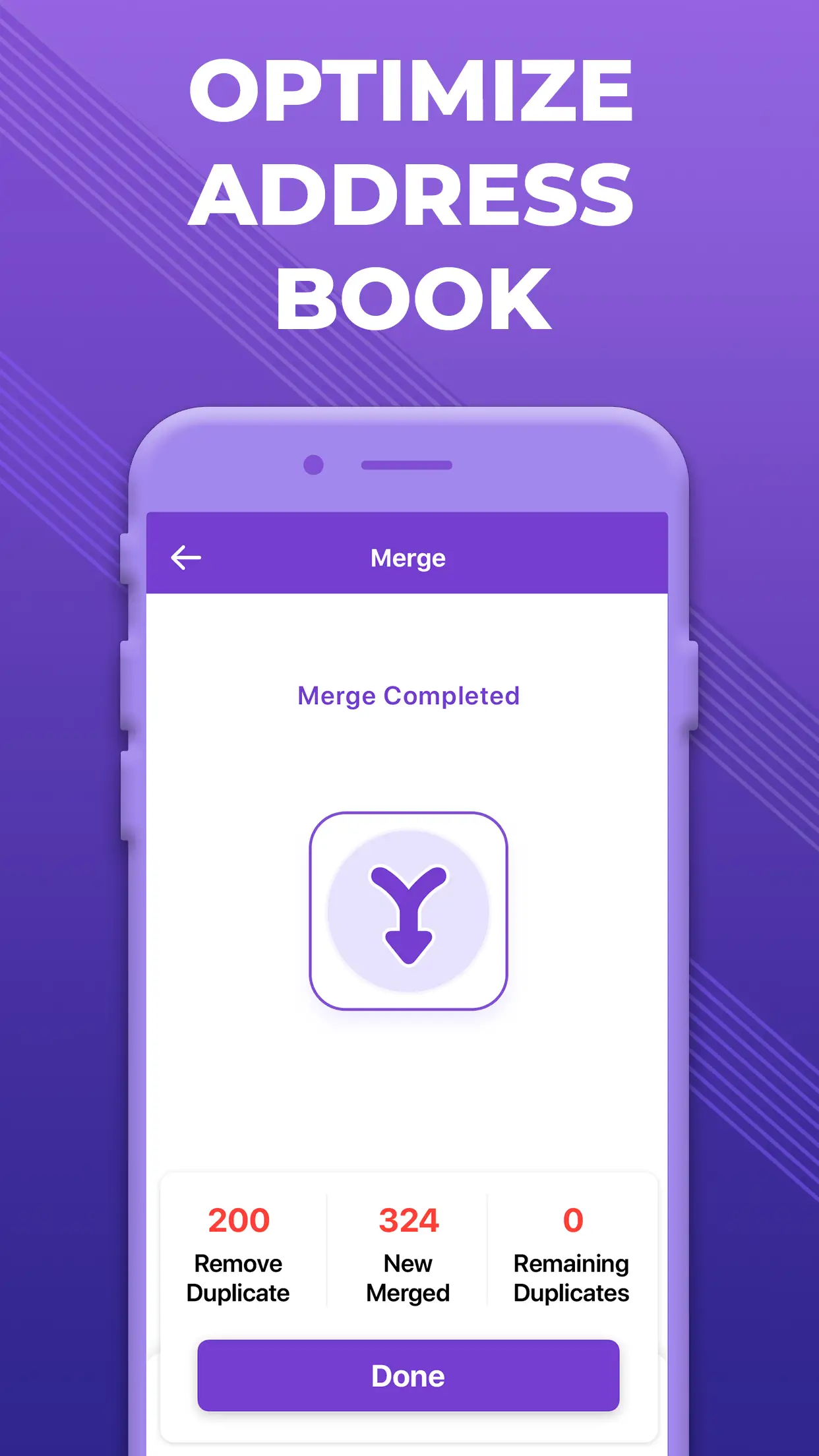 Duplicate Contact Cleaner Ⓞ Android App