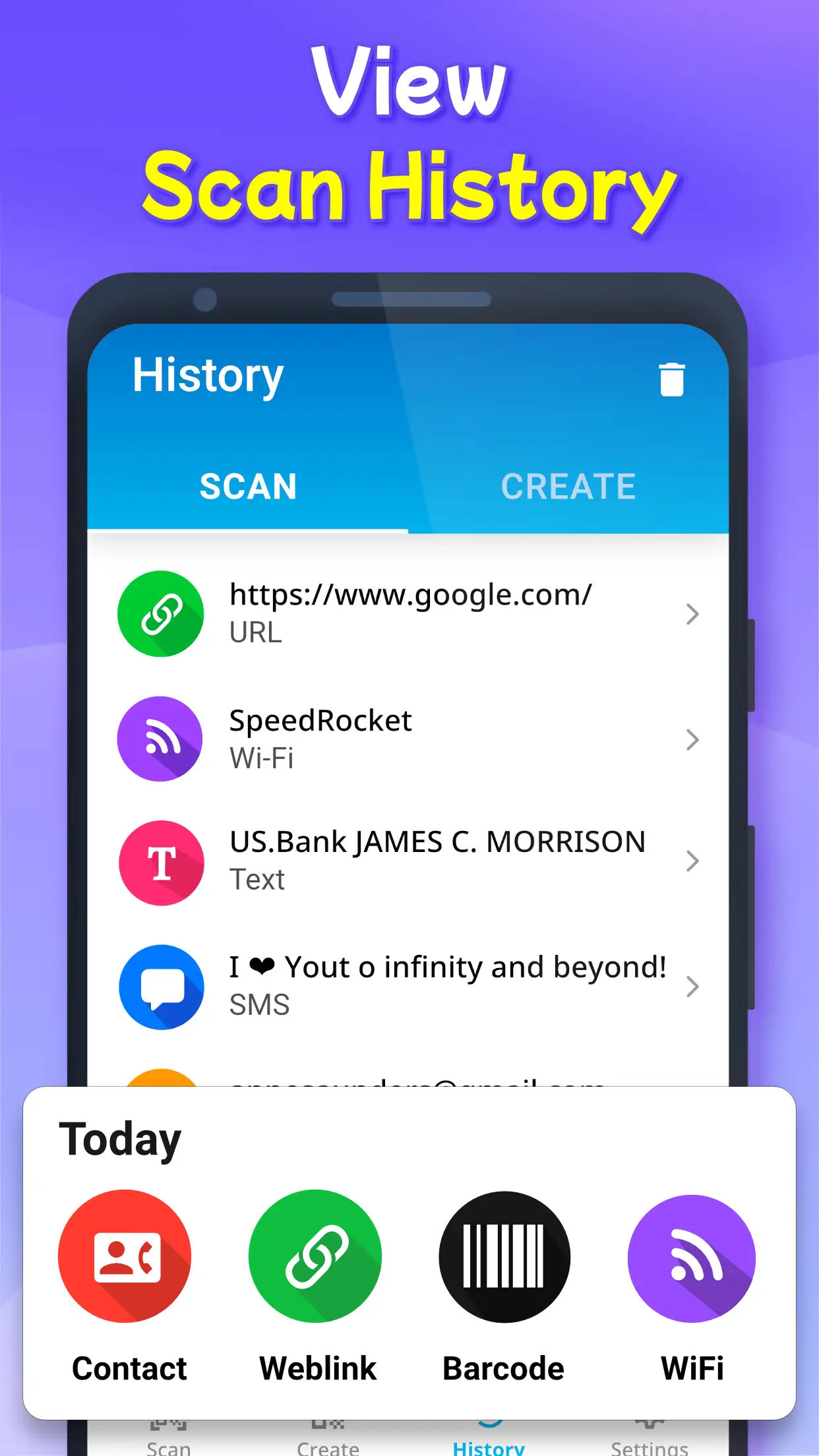 QR & Barcode: Scanner & Reader Android App