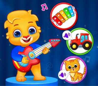 Kids Musical Instruments to Play for Baby, Toddlers and Kids by Lucas & Friends