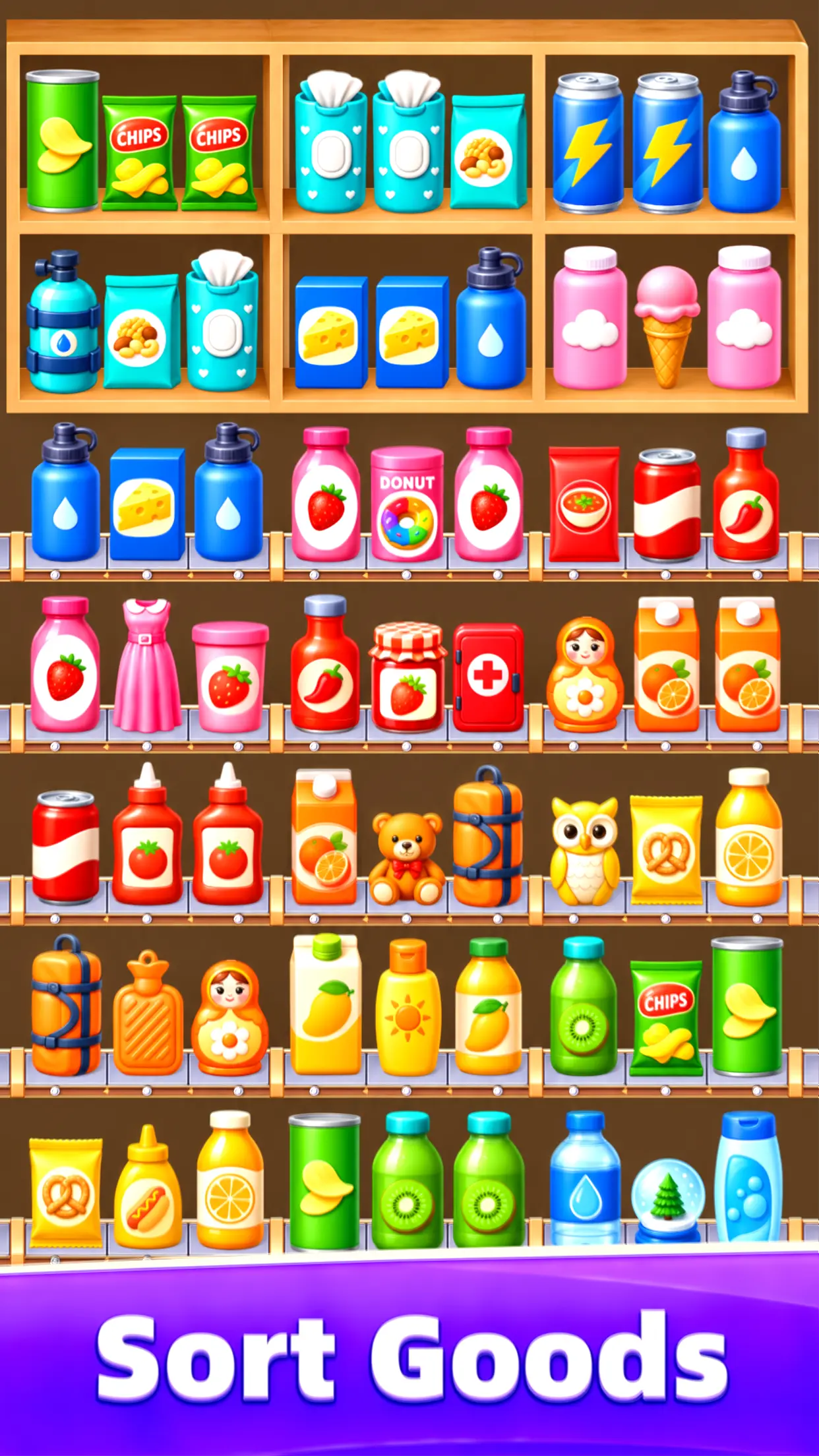 Sorting Goods - Match & Sort Android App