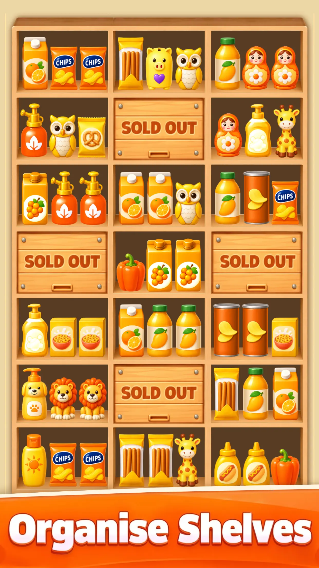 Sorting Goods - Match & Sort Android App