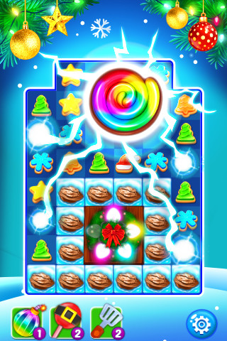 Christmas Cookie - Match 3 Adventure - 2