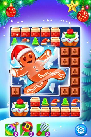 Christmas Cookie - Match 3 Adventure - 3