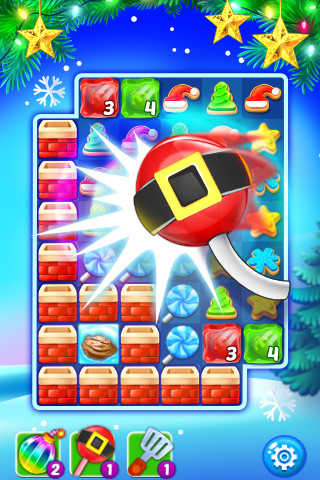 Christmas Cookie - Match 3 Adventure - 5