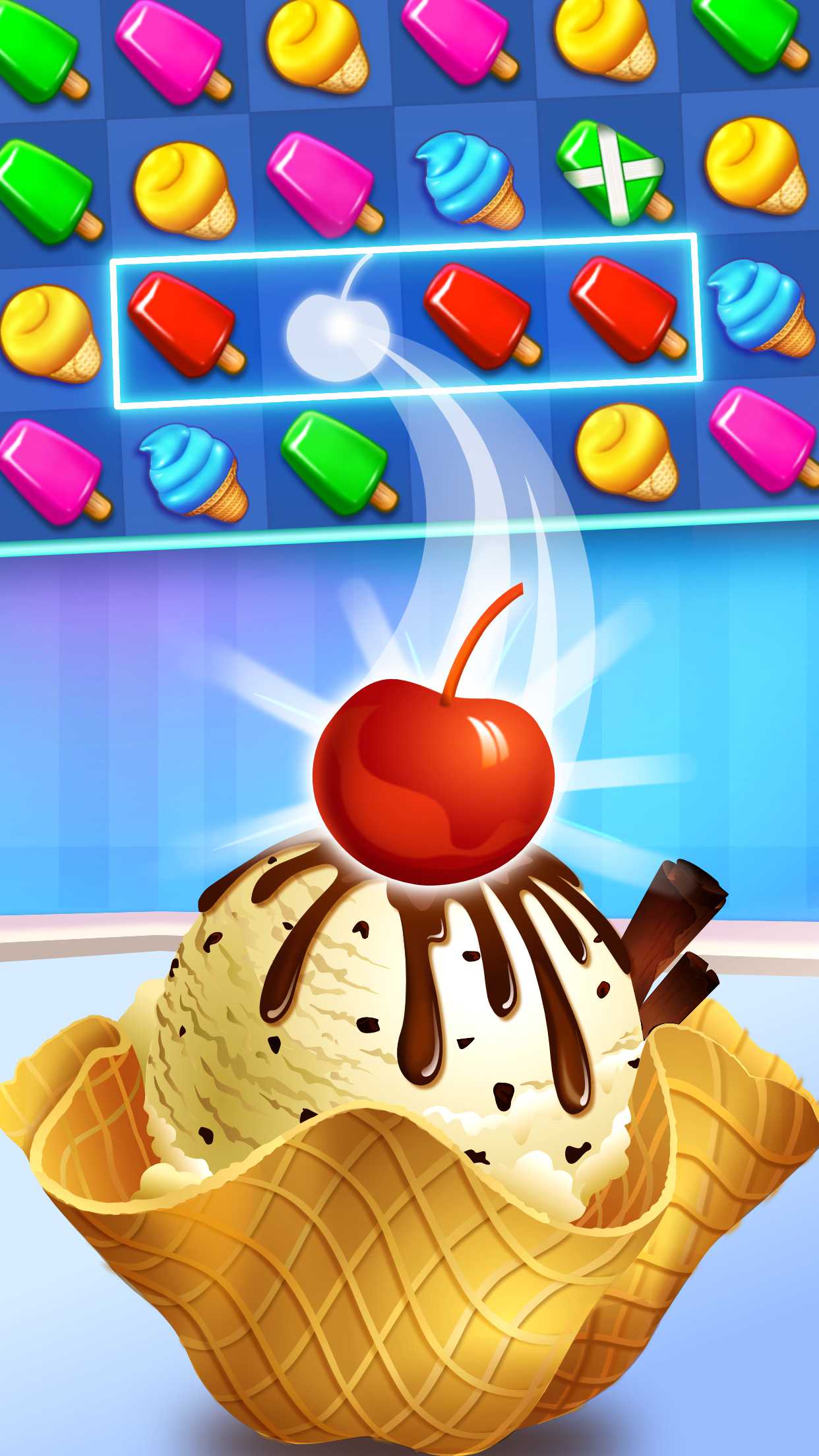 Ice Cream Paradise - Free Match 3 Puzzle Game - 7