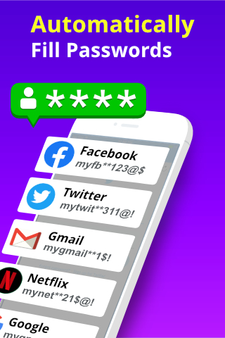 Secure - Password Manager and Media Locker Android App