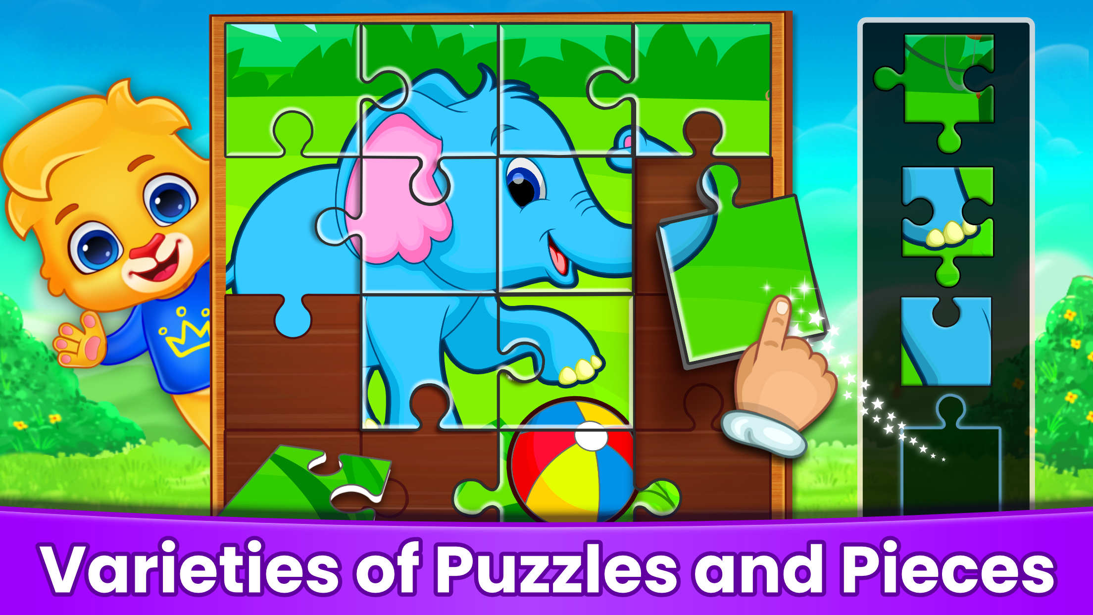 Puzzle Kids - Animals Shapes and Jigsaw Puzzles (Beta) Android App
