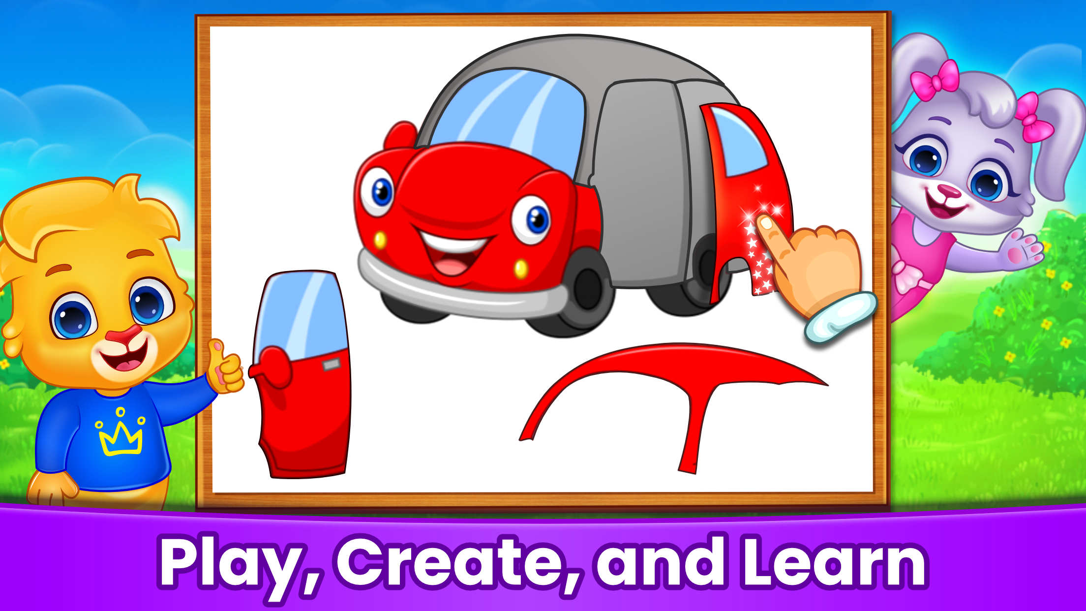 Puzzle Kids - Animals Shapes and Jigsaw Puzzles (Beta) Android App