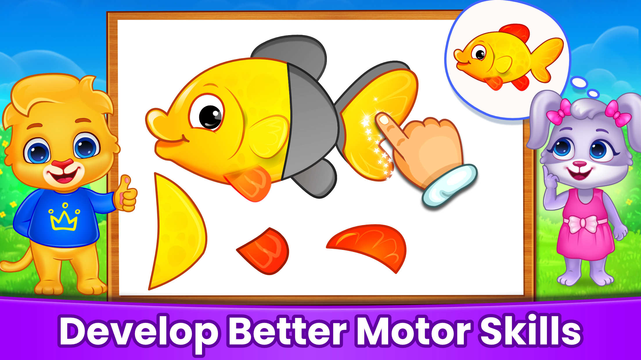Puzzle Kids - Animals Shapes and Jigsaw Puzzles (Beta) Android App