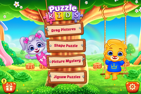 Puzzle Kids - Animals Shapes and Jigsaw Puzzles (Beta) Android App