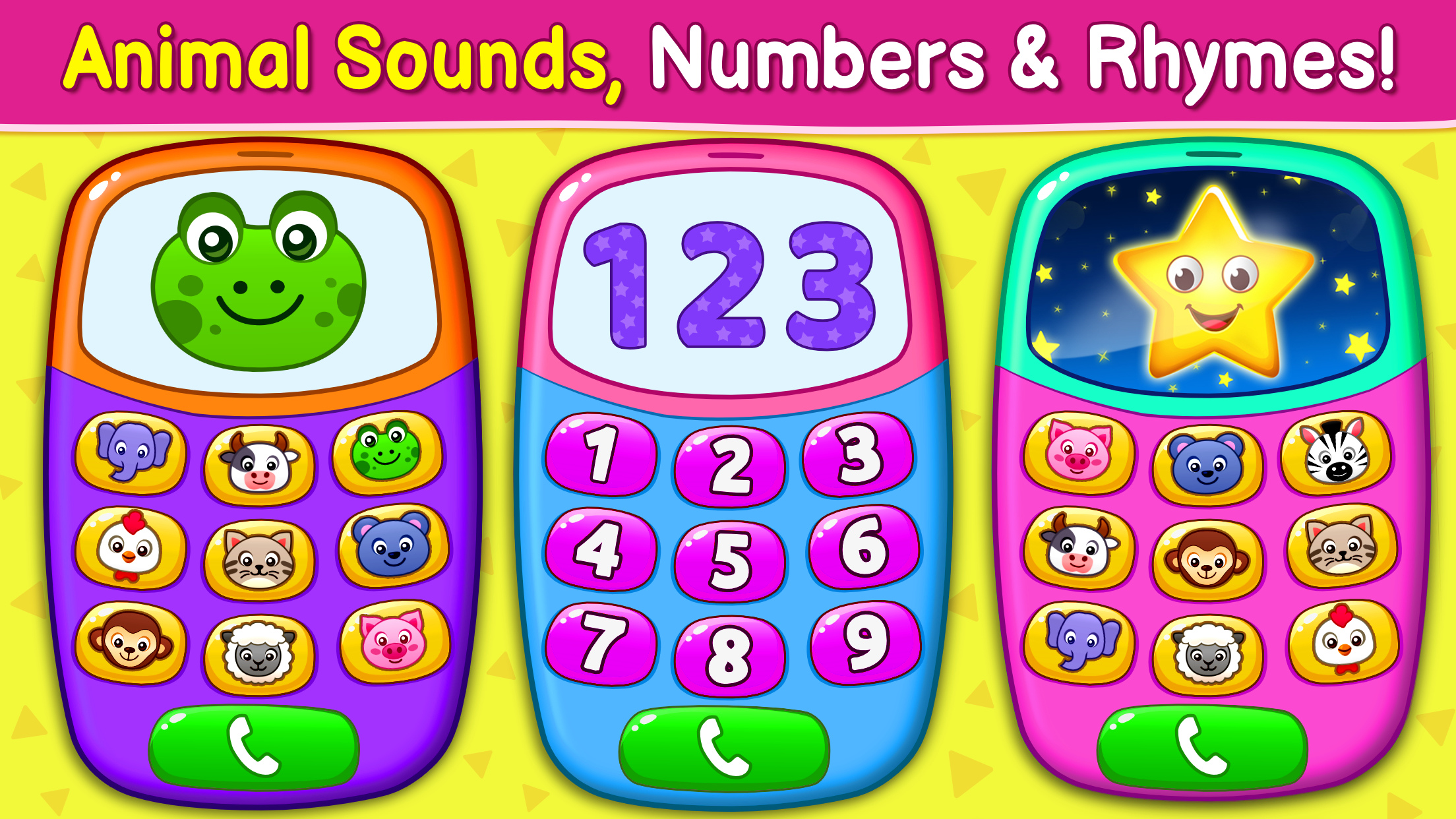 Baby Games - Piano, Baby Phone, First Words Android App