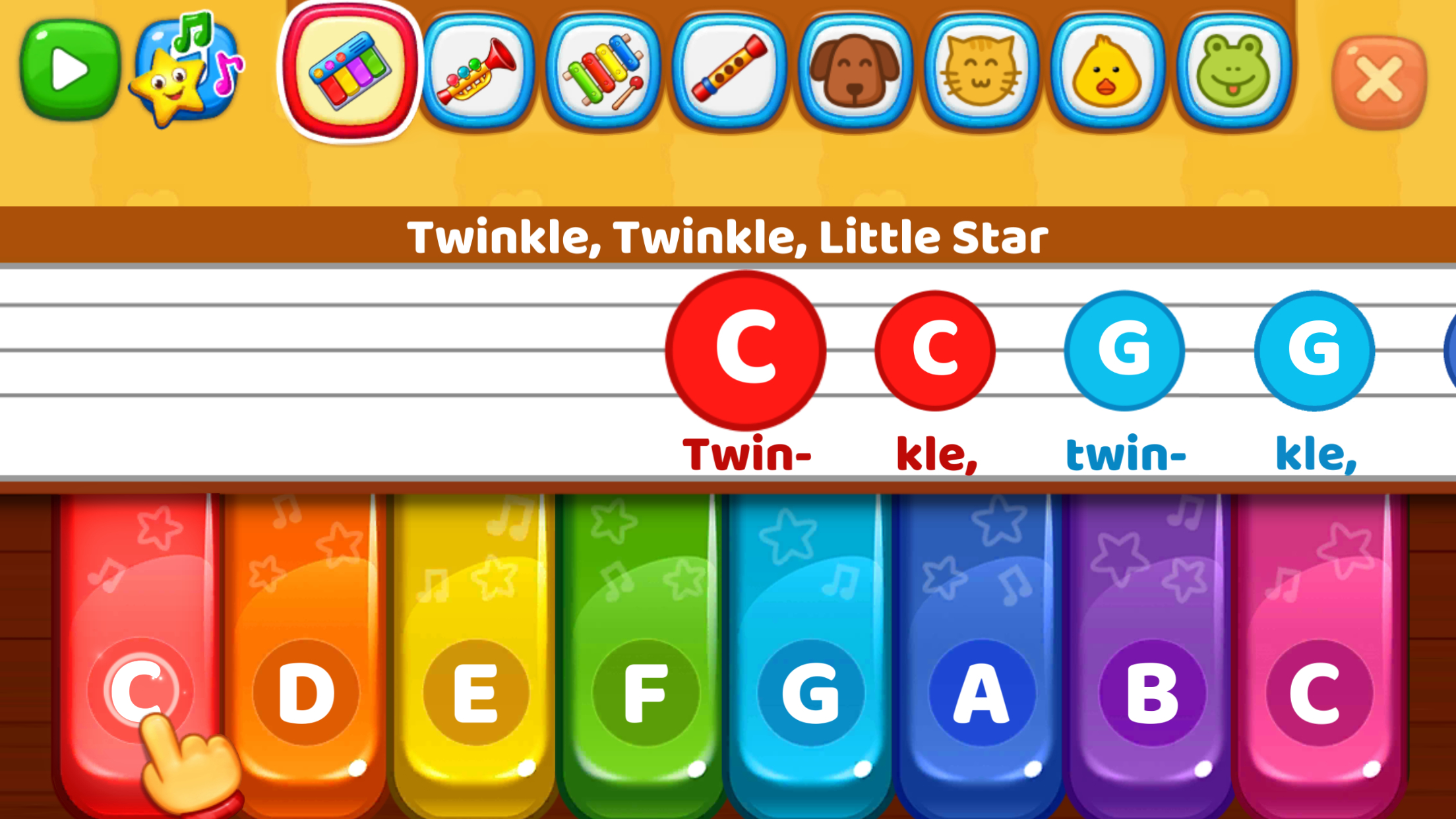 Baby Games - Piano, Baby Phone, First Words Android App