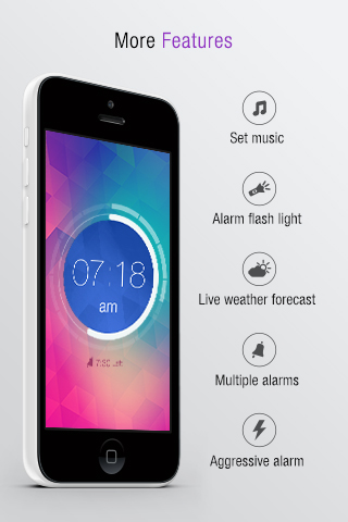 Gesture Alarm Clock Android App
