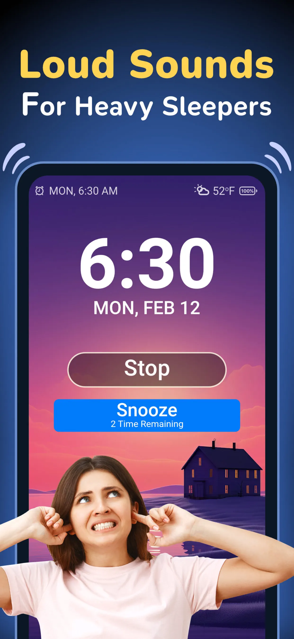 Alarm Clock for Heavy Sleepers Android App