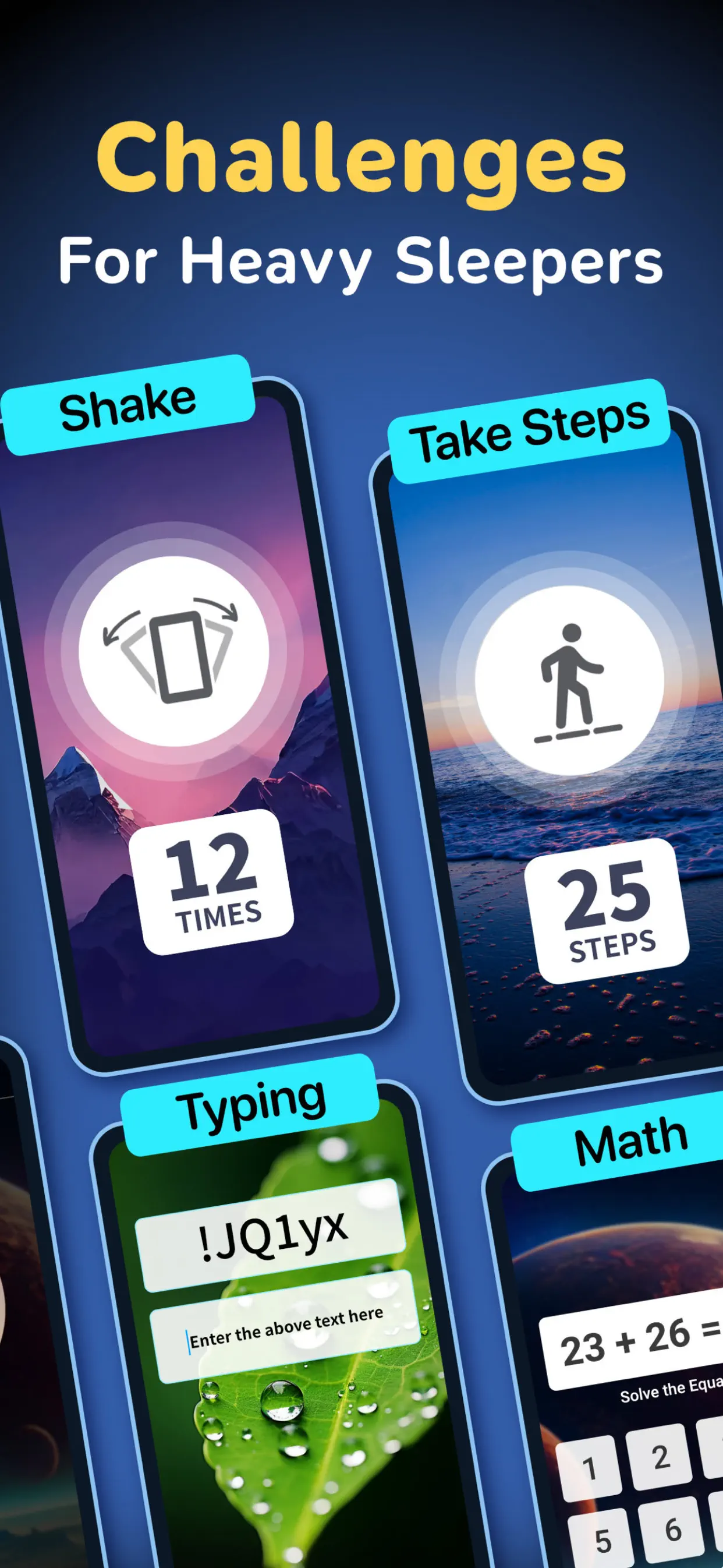 Alarm Clock for Heavy Sleepers Android App