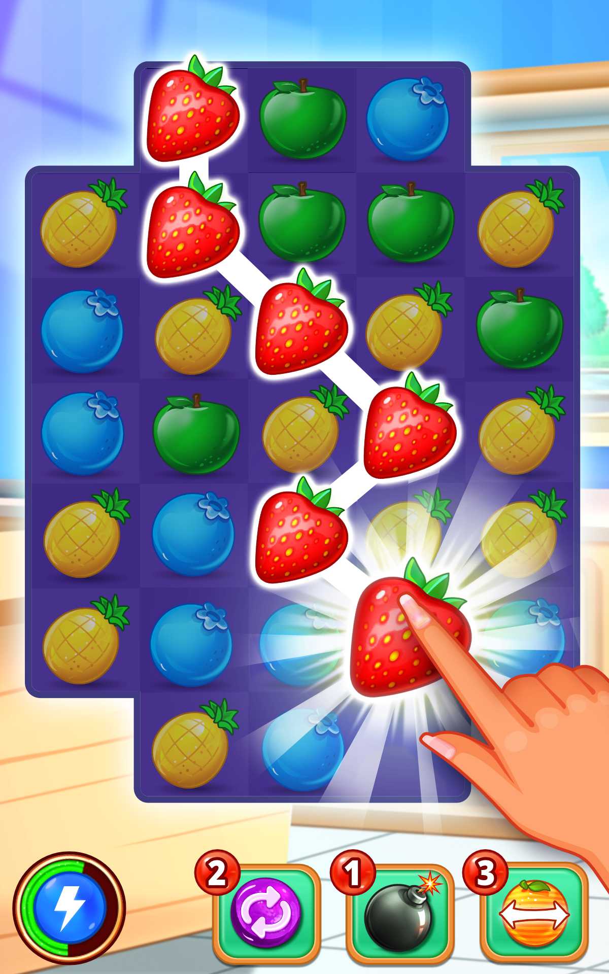 Gummy Paradise - Puzzle Game Android App