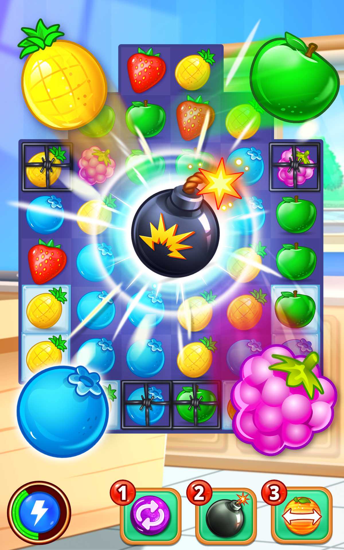 Gummy Paradise - Puzzle Game Android App