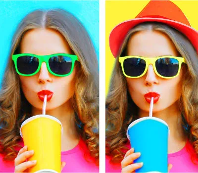 A challenging find the difference game designed for adults, featuring two similar images with subtle variations to identify.