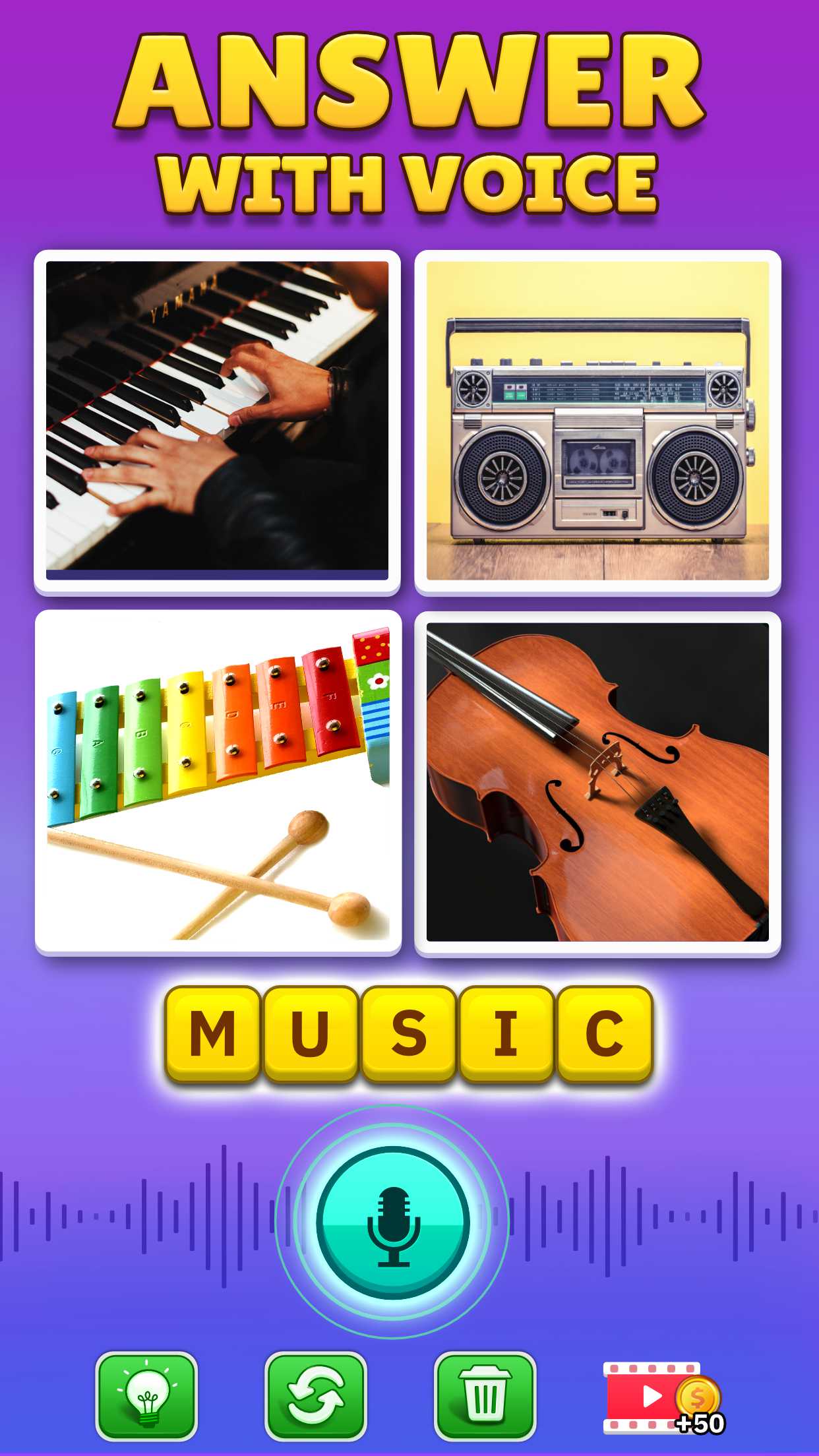 4 Pics 1 Word Pro Android App