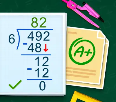 Math Games app designed for kids, featuring engaging activities for learning addition, subtraction, multiplication, and division.