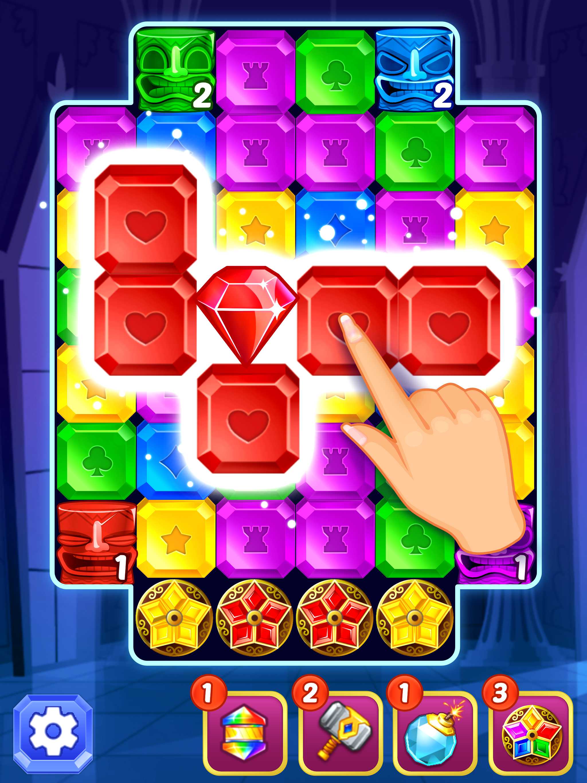 Block Puzzle Game Jewel - free puzzle games for kindle fire