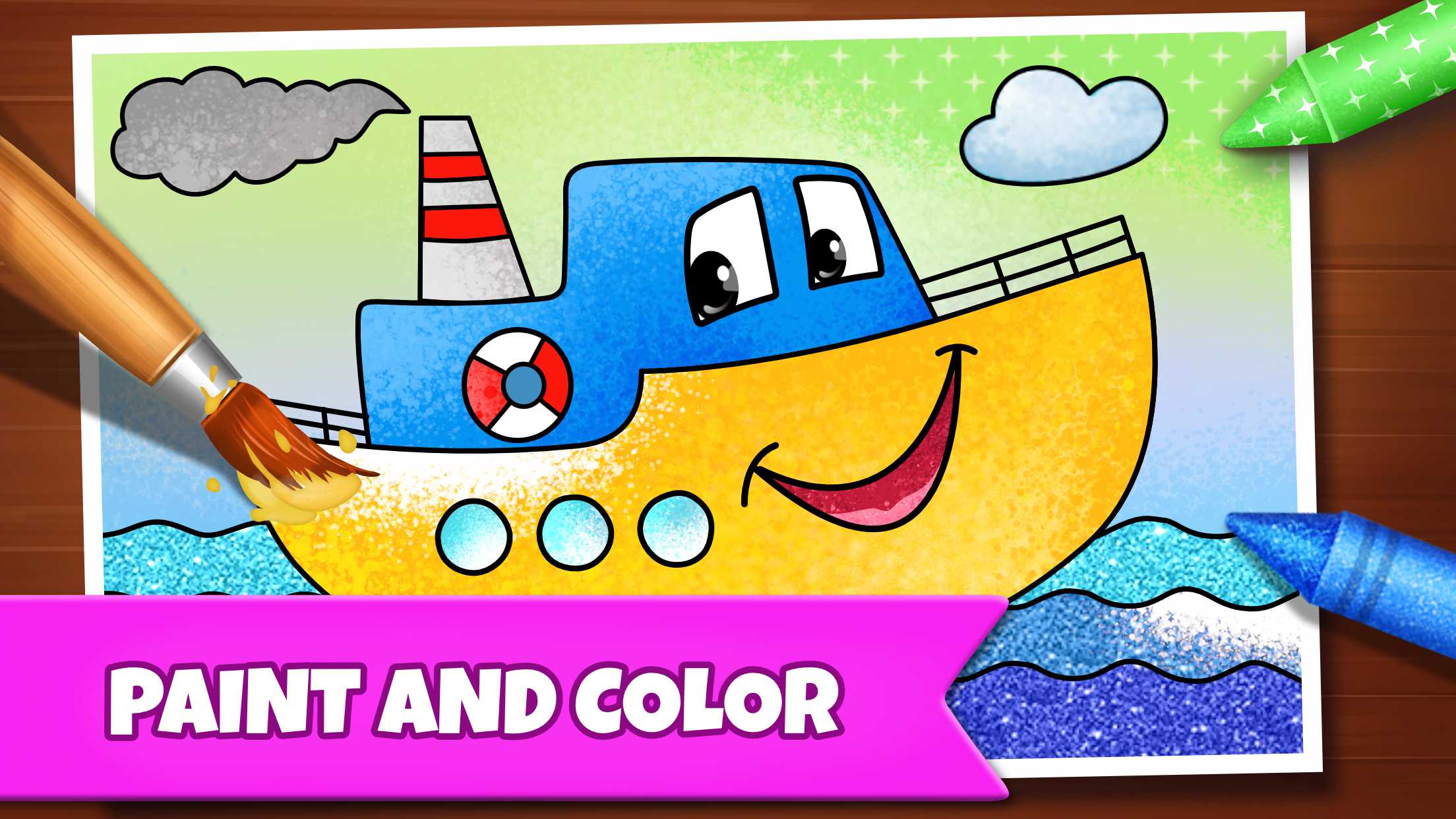 Drawing Games: Draw & Color For Kids Android App