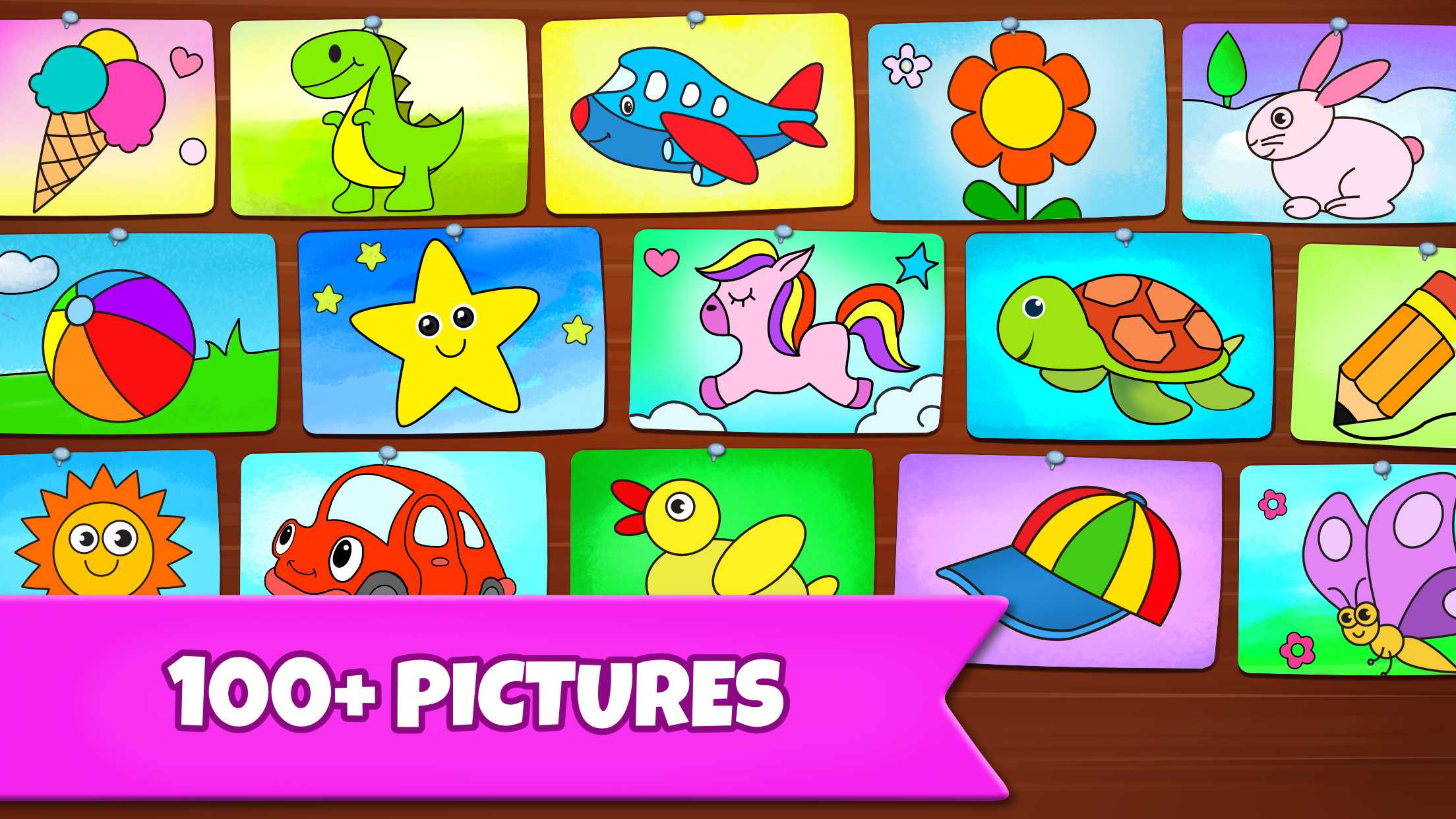 Drawing Games: Draw & Color For Kids Android App