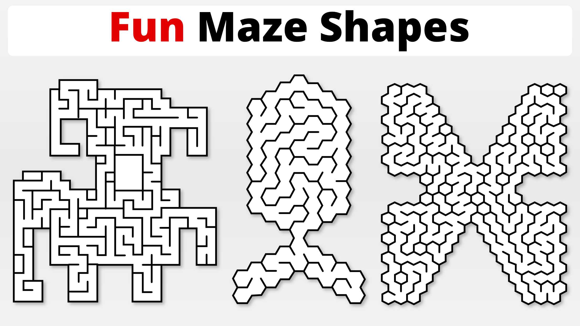 Mazes: Puzzle Games Android App