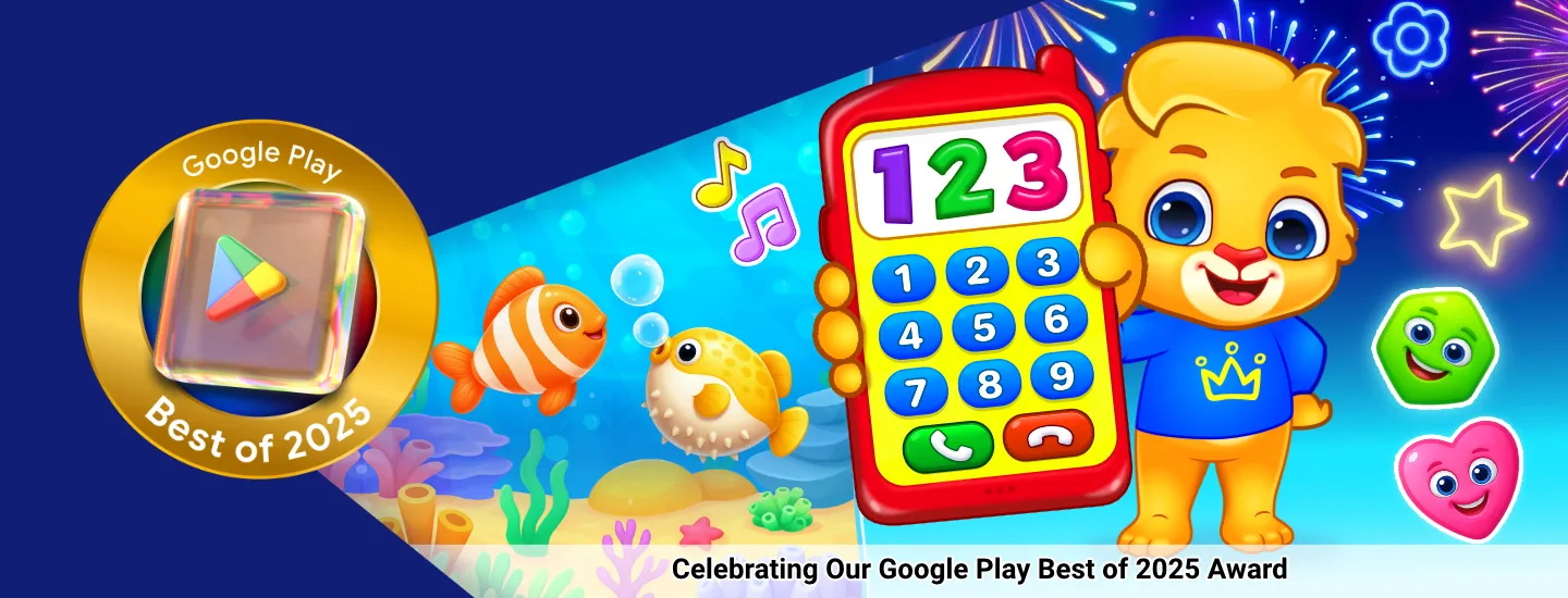 Google Play Best of 2025 Award Winning Kids Learning Game