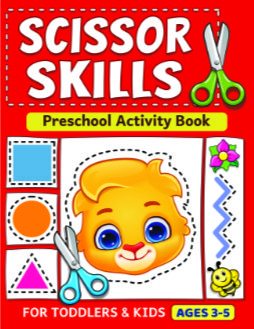 Scissor skills beginner, a preschool activity book for kids ages 3-5 PDF