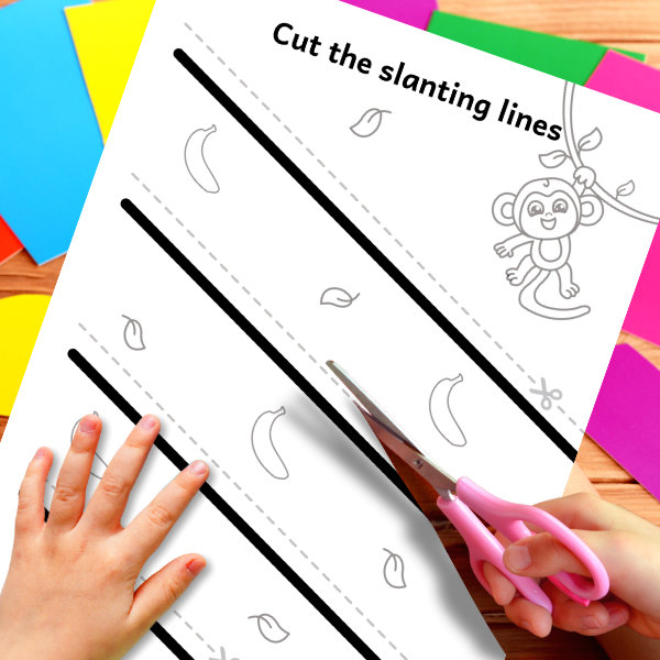 Scissor Skills for Preschoolers: Cutting Practice Worksheets for Preschoolers to Kindergarteners, Cut and Paste Activity Book Ages 3-5 ( Pre K ) with 100 Pages. [Book]