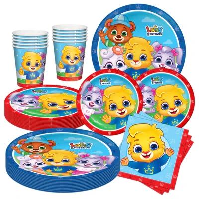 Birthday Party Supplies Bundle - 50 pcs