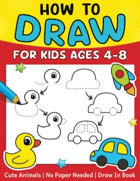 How to Draw practice book for kids