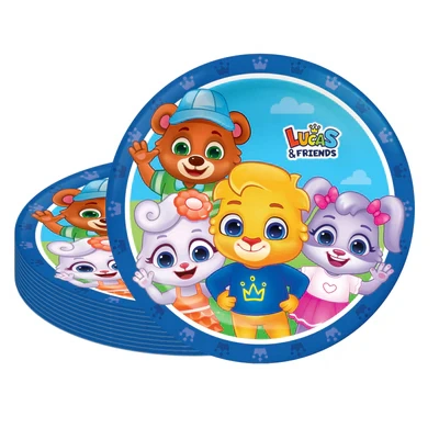 Large Paper Plates for Kids