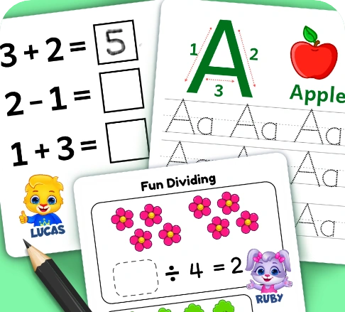 Free Printable Workheets for Kids